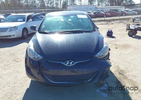 2013 Hyundai Elantra Gls из США, поврежденный, VIN KMHDH4AE3DU889771